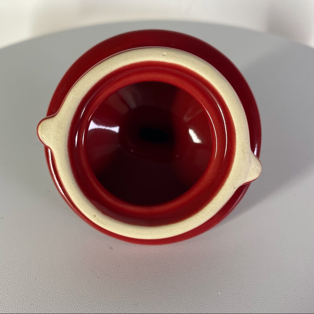 Chantal 4 cup/1 quart/.94 liter gloss red tea pot - Picture 4 of 9